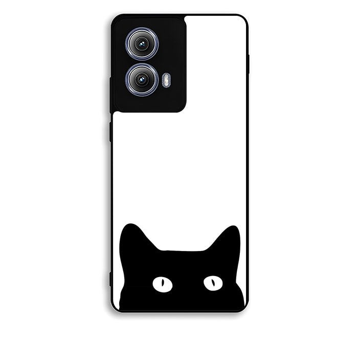 black cat Motorola Moto Edge 2024 Case BC2999
