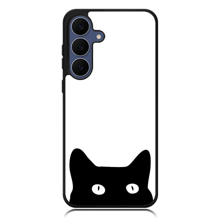 black cat Samsung Galaxy S25 FE Case BC2999