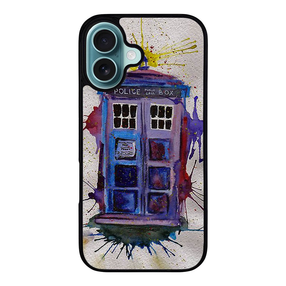 Dr Who Tardis Case iPhone 16 Plus BC3013