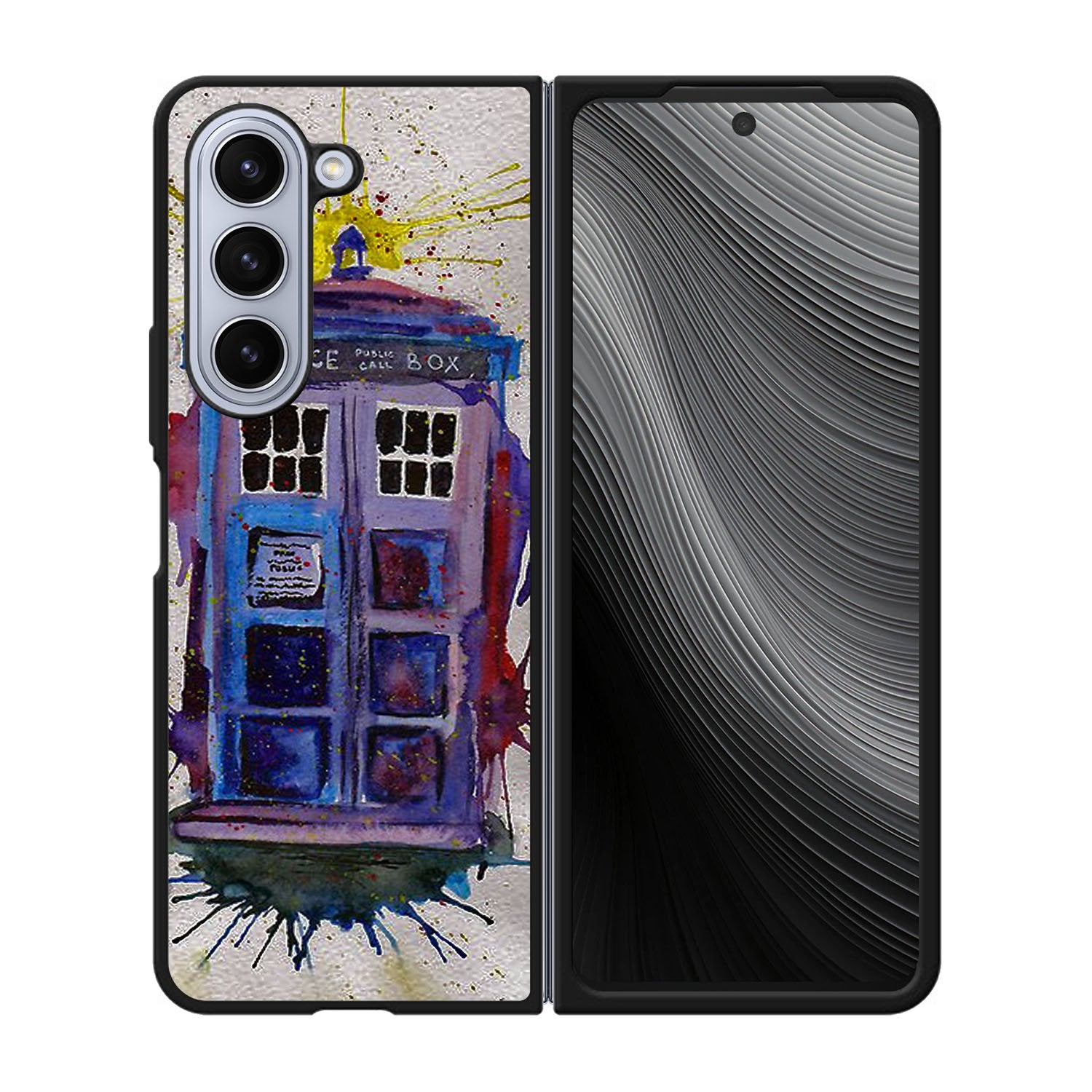 Dr Who Tardis Case Samsung Galaxy z Fold 5 5G BC3013