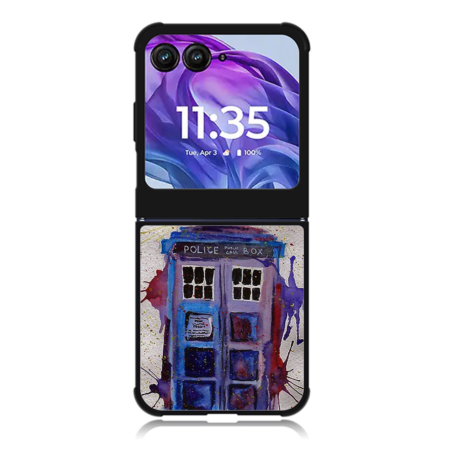 Dr Who Tardis Motorola Moto Razr 2024 , Moto Razr 50 Case FE3013