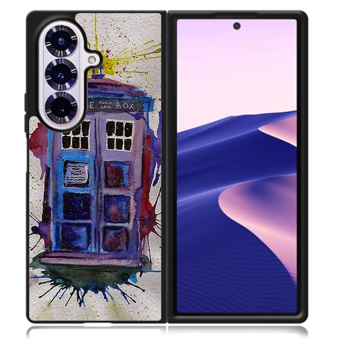 Dr Who Tardis Samsung Galaxy Z Fold 7 5G Case BC3013