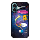 ADVENTURE TIME ON GALAXY Case iPhone 16 Plus BC3044