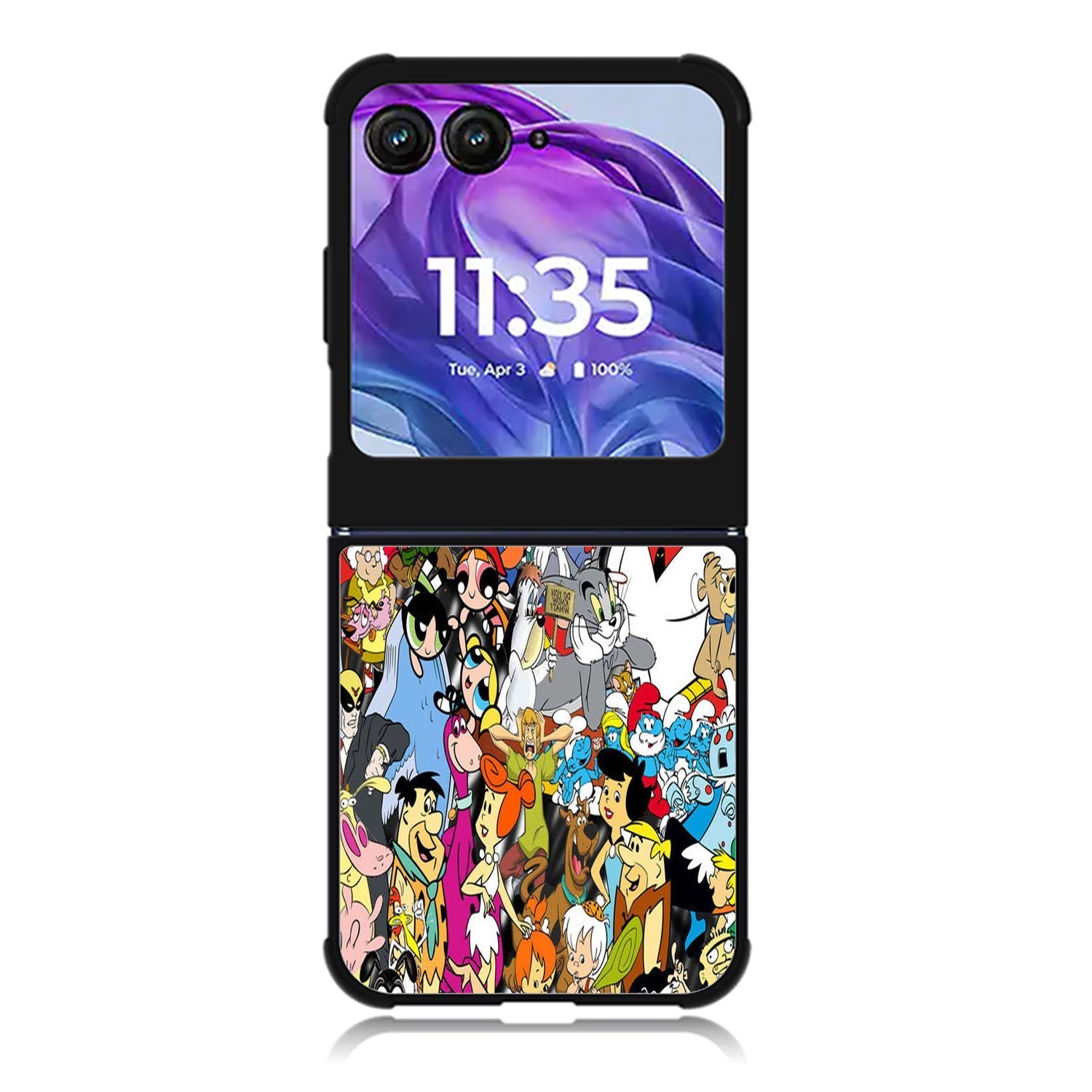 90S CARTOON CARACTER 2 Motorola Moto Razr 2024 , Moto Razr 50 Case FE3038