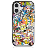 90S CARTOON CARACTER Case iPhone 16 BC3039