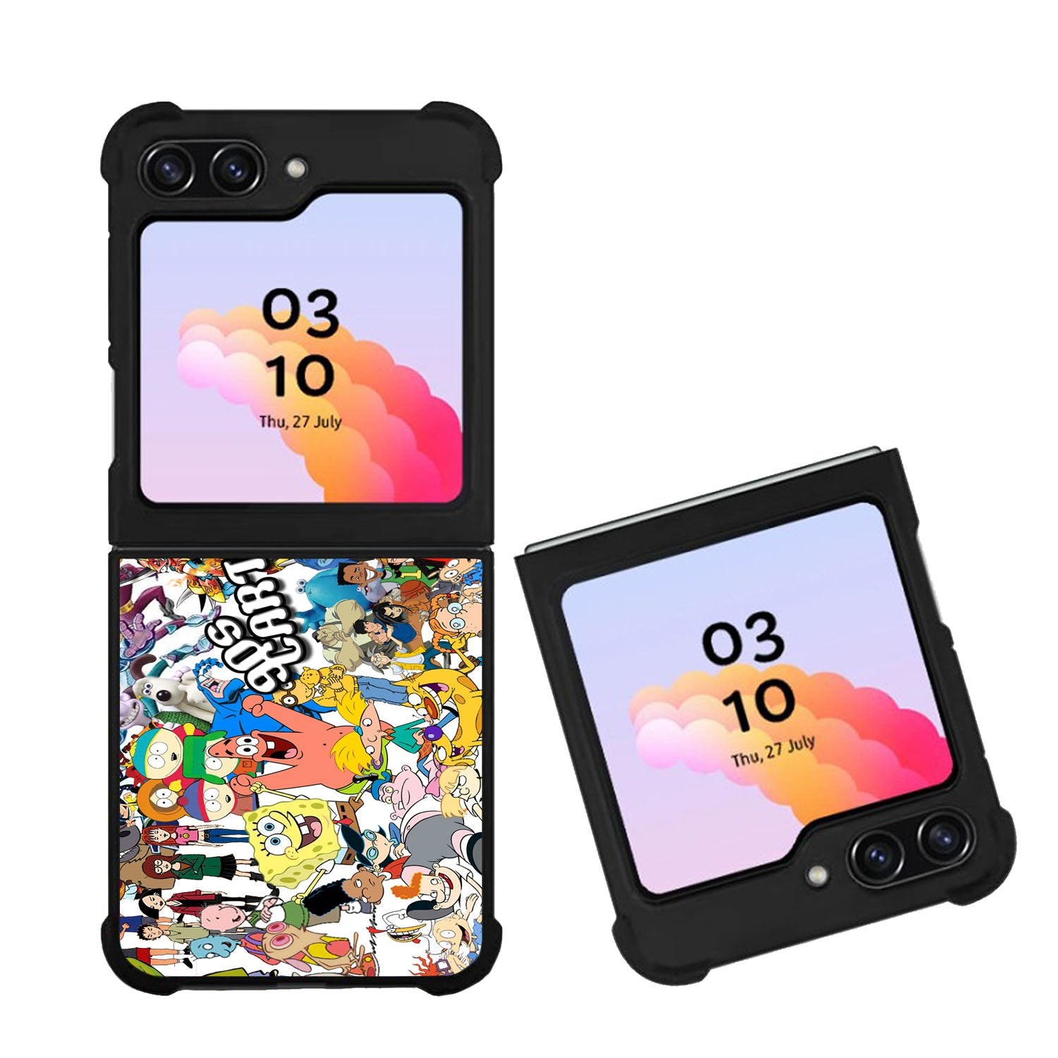 90S CARTOON CARACTER Case Samsung Galaxy Z Flip 5 5G BC3039
