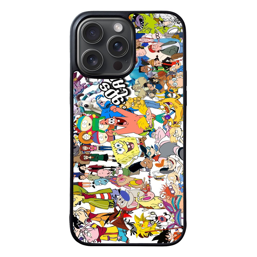 90S CARTOON CARACTER Case iPhone 15 Pro Max BC3039
