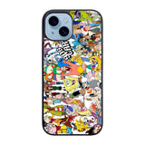 90S CARTOON CARACTER Case iPhone 15 BC3039