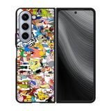 90S CARTOON CARACTER Case Samsung Galaxy z Fold 5 5G BC3039