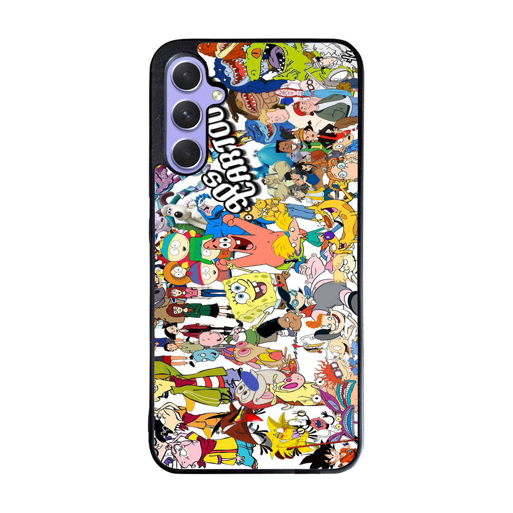 90S CARTOON CARACTER Case Samsung Galaxy A35 5G BC3039