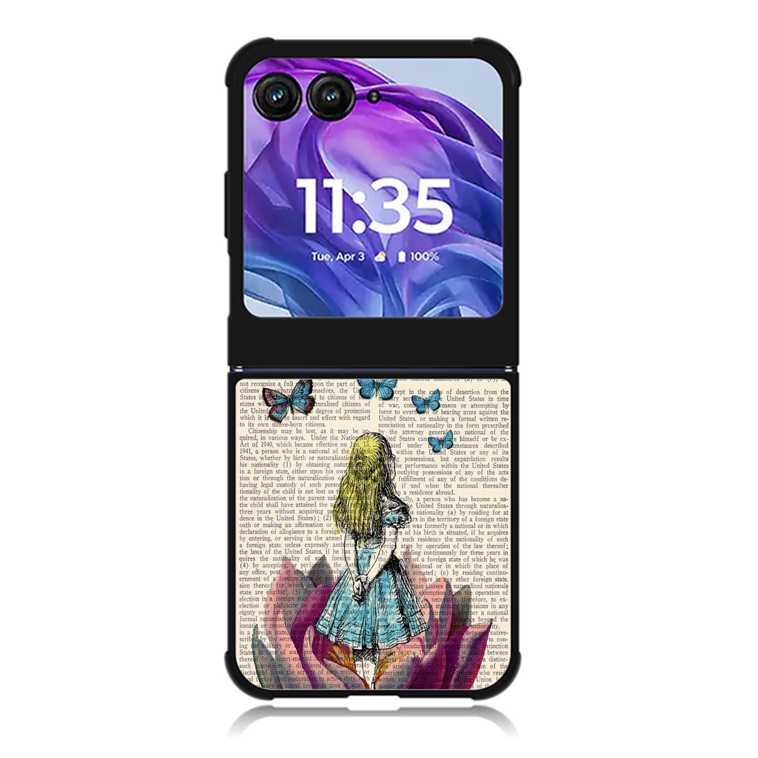 ALICE IN WONDERLAND Motorola Moto Razr 2024 , Moto Razr 50 Case FE3049