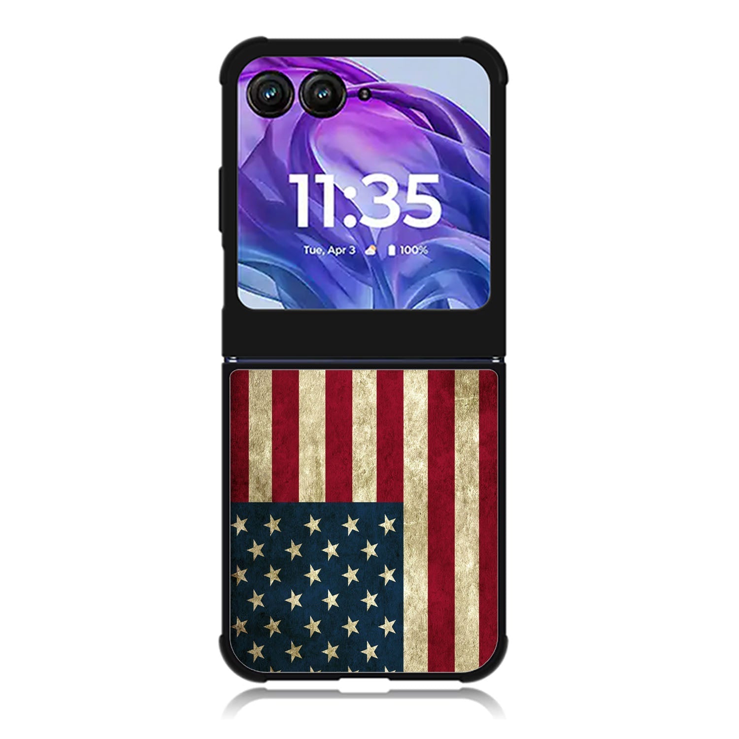 AMERICAN FLAG Motorola Moto Razr 2024 , Moto Razr 50 Case FE3053