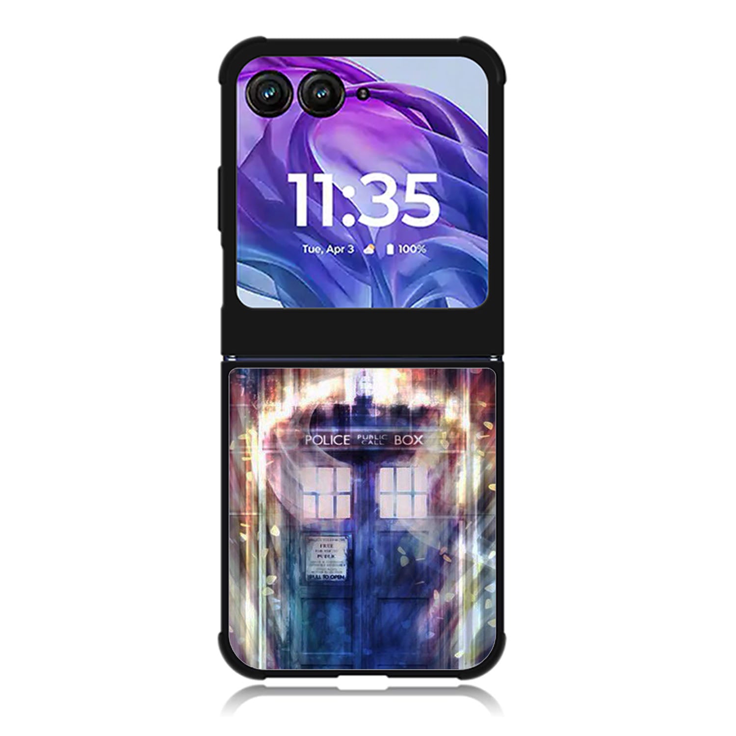 Doctor who in light Motorola Moto Razr 2024 , Moto Razr 50 Case FE3011