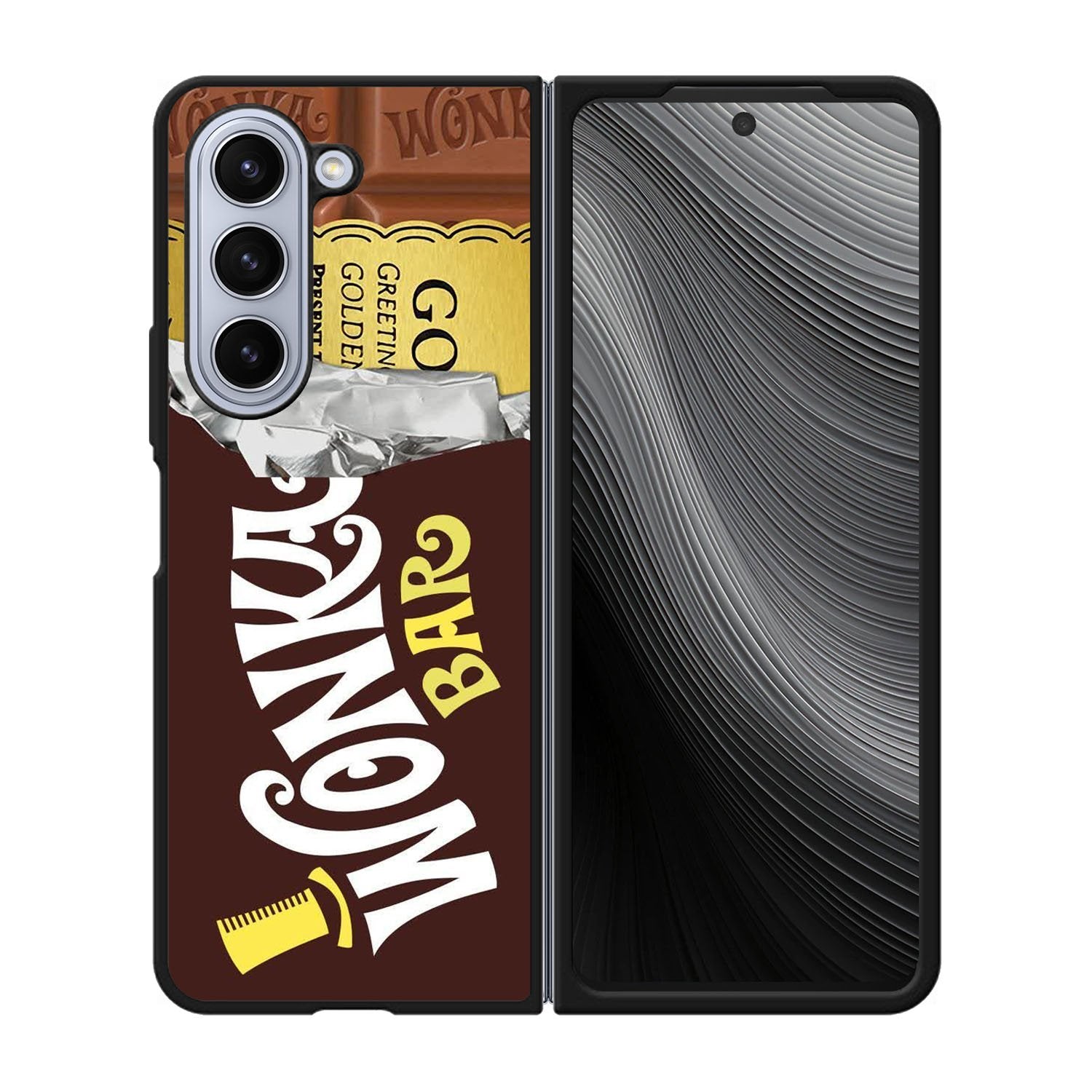 Wonka Bar Chocolate Case Samsung Galaxy z Fold 5 5G BC2948