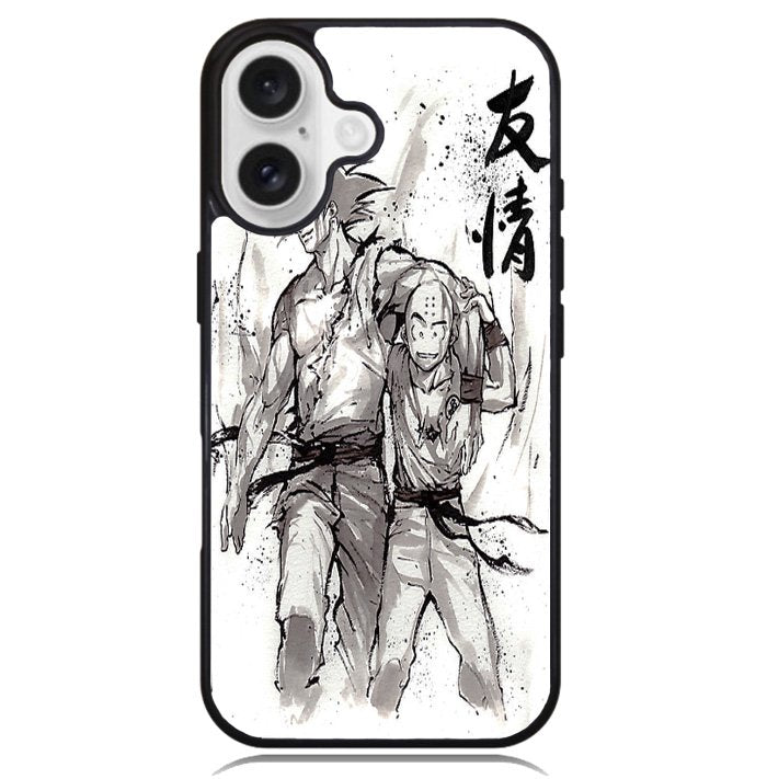 Dragon Ball Z Goku and Krillin Case iPhone 16 BC3014