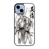 Dragon Ball Z Goku and Krillin Case iPhone 15 Plus BC3014