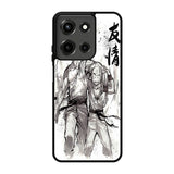 Dragon Ball Z Goku and Krillin Motorola Moto G 5G 2025 Case BC3014