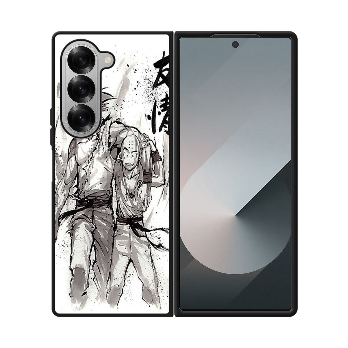 Dragon Ball Z Goku and Krillin Case Samsung Galaxy Z Fold 6 5G BC3014