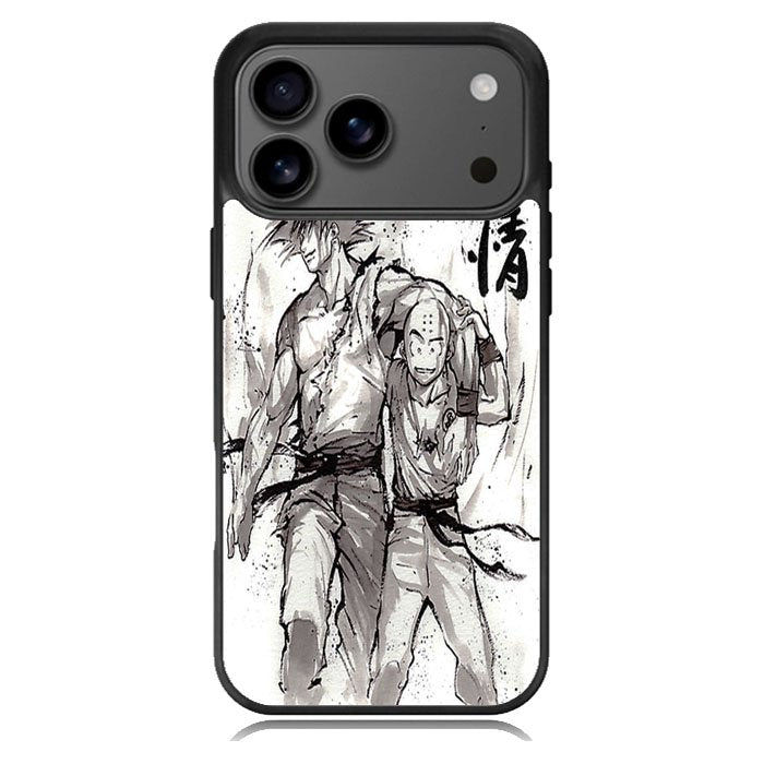 Dragon Ball Z Goku and Krillin iPhone 17 Pro Max Case BC3014