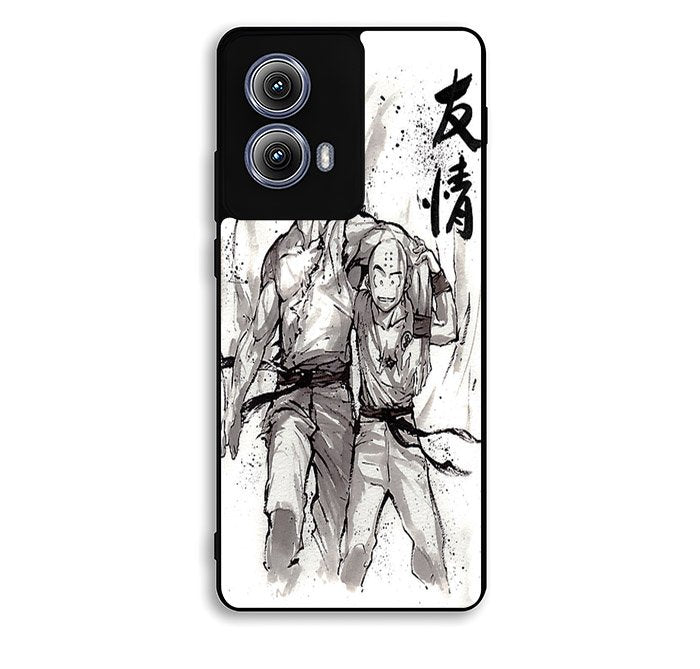 Dragon Ball Z Goku and Krillin Motorola Moto Edge 2024 Case BC3014