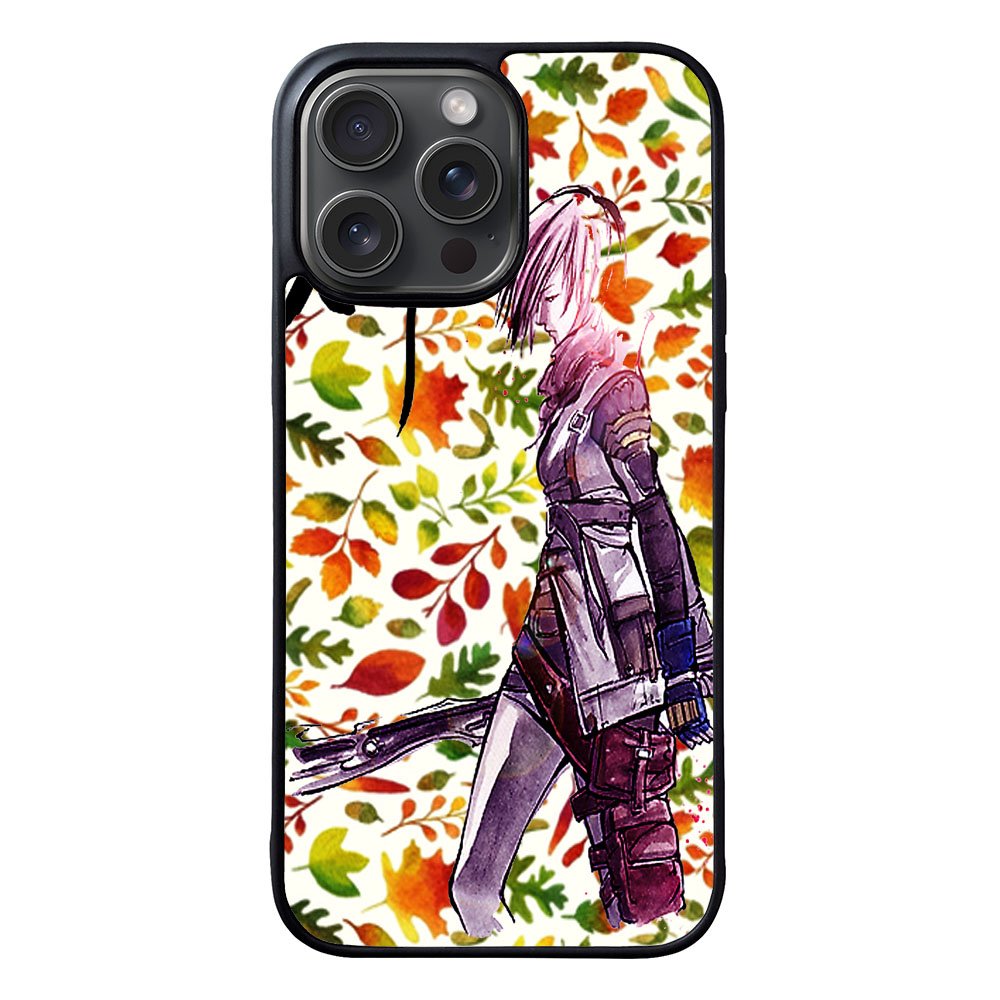 Lightening from Final Fantasy Sumie style Case iPhone 15 Pro BC2965