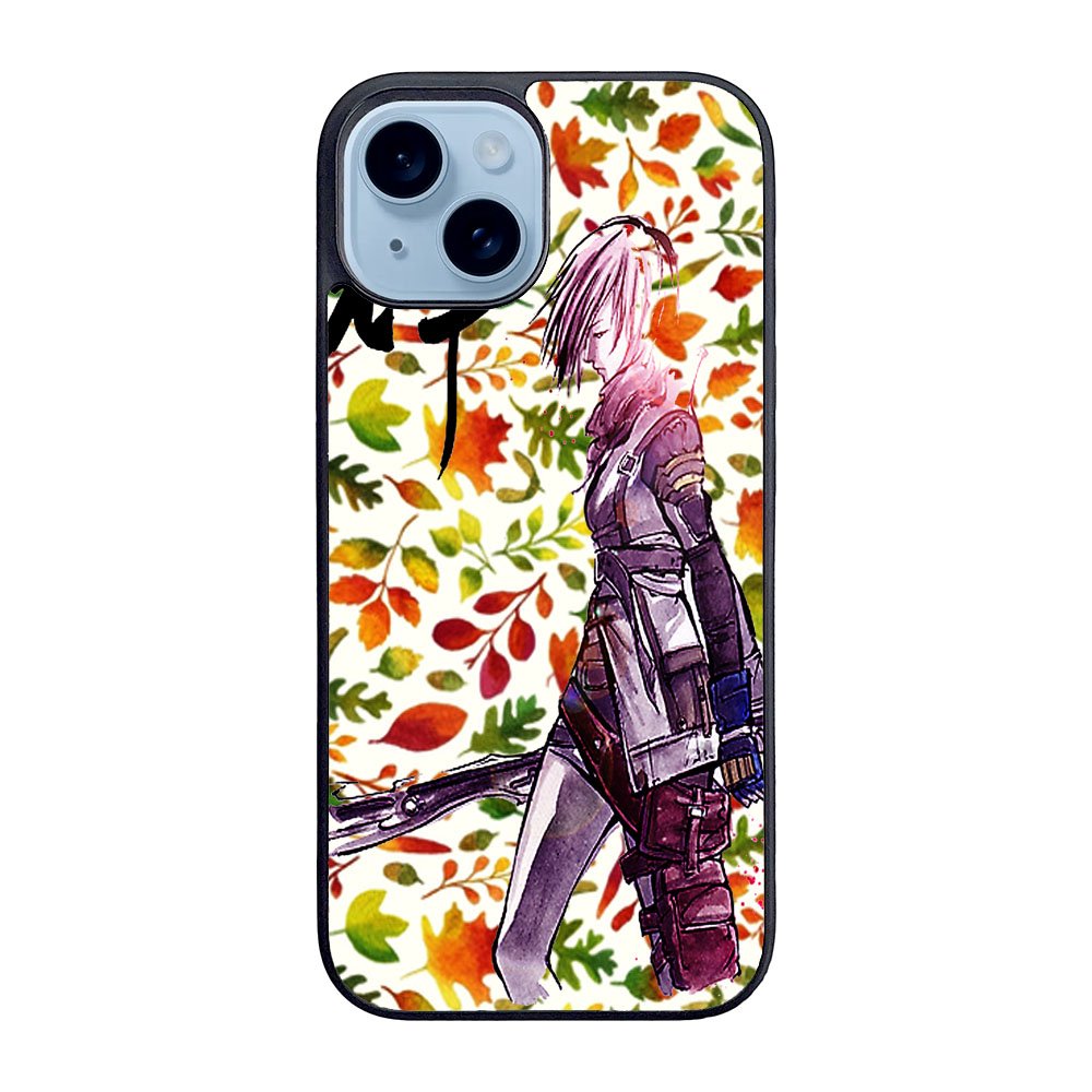 Lightening from Final Fantasy Sumie style Case iPhone 15 Plus BC2965