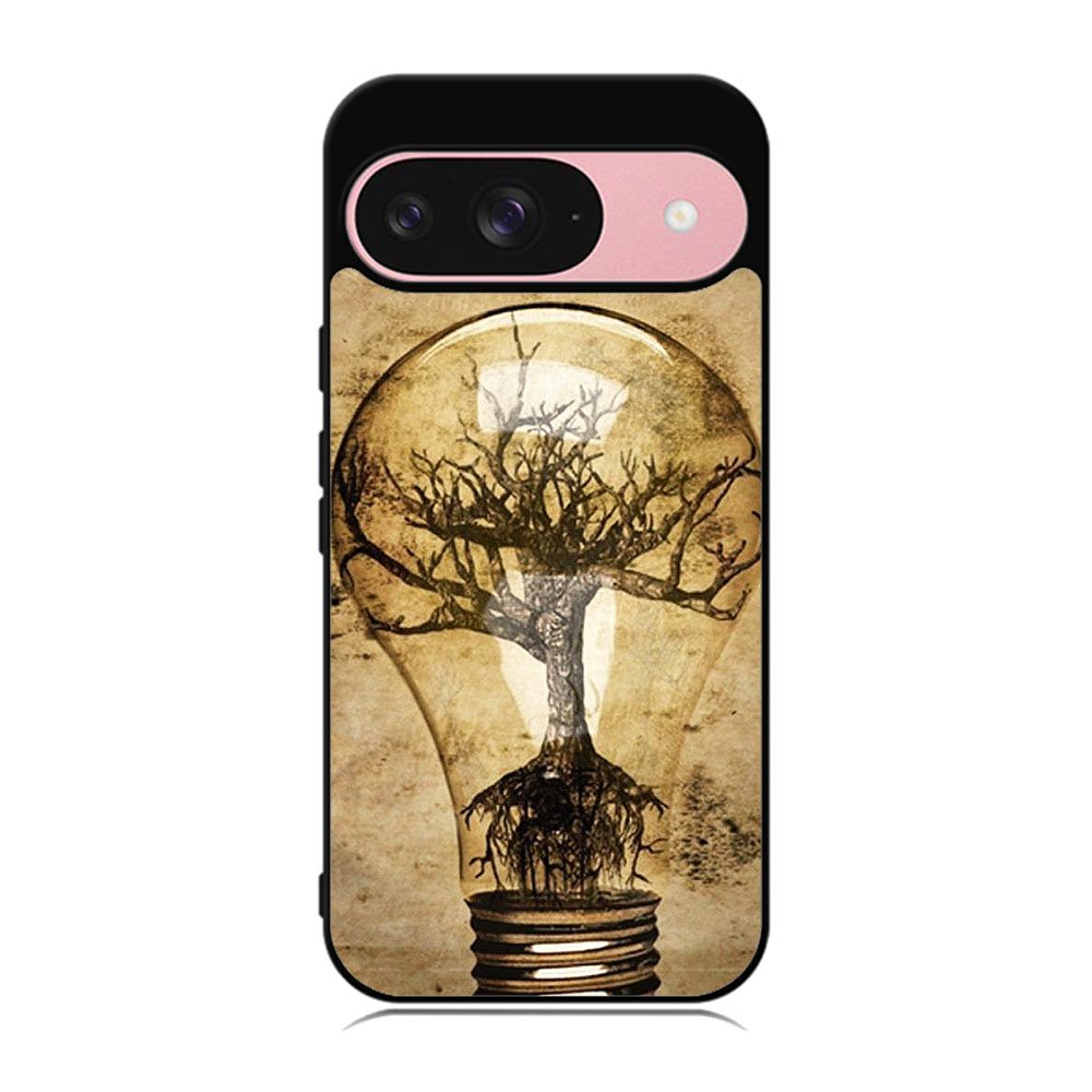 Abstract Tree In Light Bulb Case Google Pixel 9 BC3042
