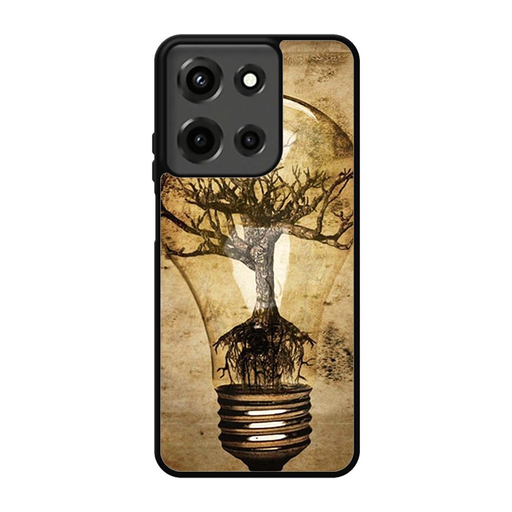 Abstract Tree In Light Bulb Motorola Moto G 5G 2025 Case BC3042