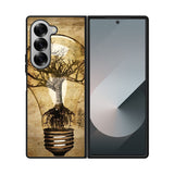 Abstract Tree In Light Bulb Case Samsung Galaxy Z Fold 6 5G BC3042