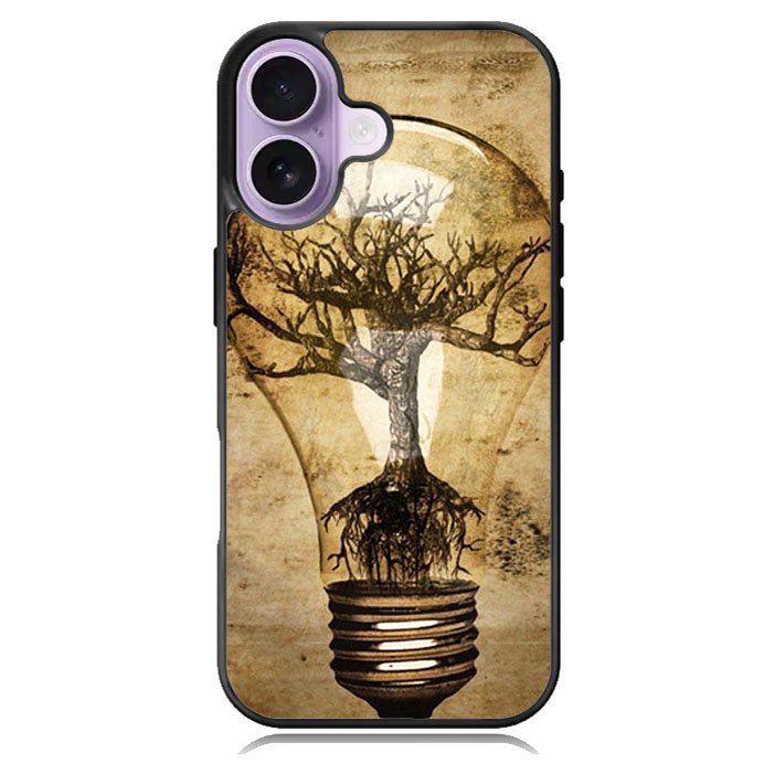 Abstract Tree In Light Bulb iPhone 17 Case BC3042
