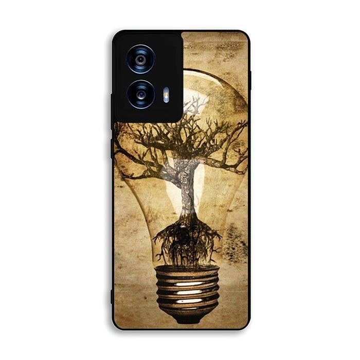 Abstract Tree In Light Bulb Motorola Moto G Power 5G 2024 Case BC3042