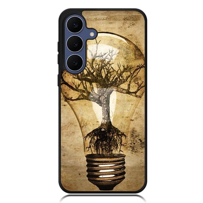 Abstract Tree In Light Bulb Samsung Galaxy S25 FE Case BC3042