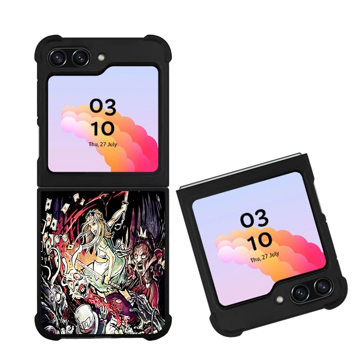 Alice In Wonderland Kill Zombie Case Samsung Galaxy Z Flip 5 5G BC3047