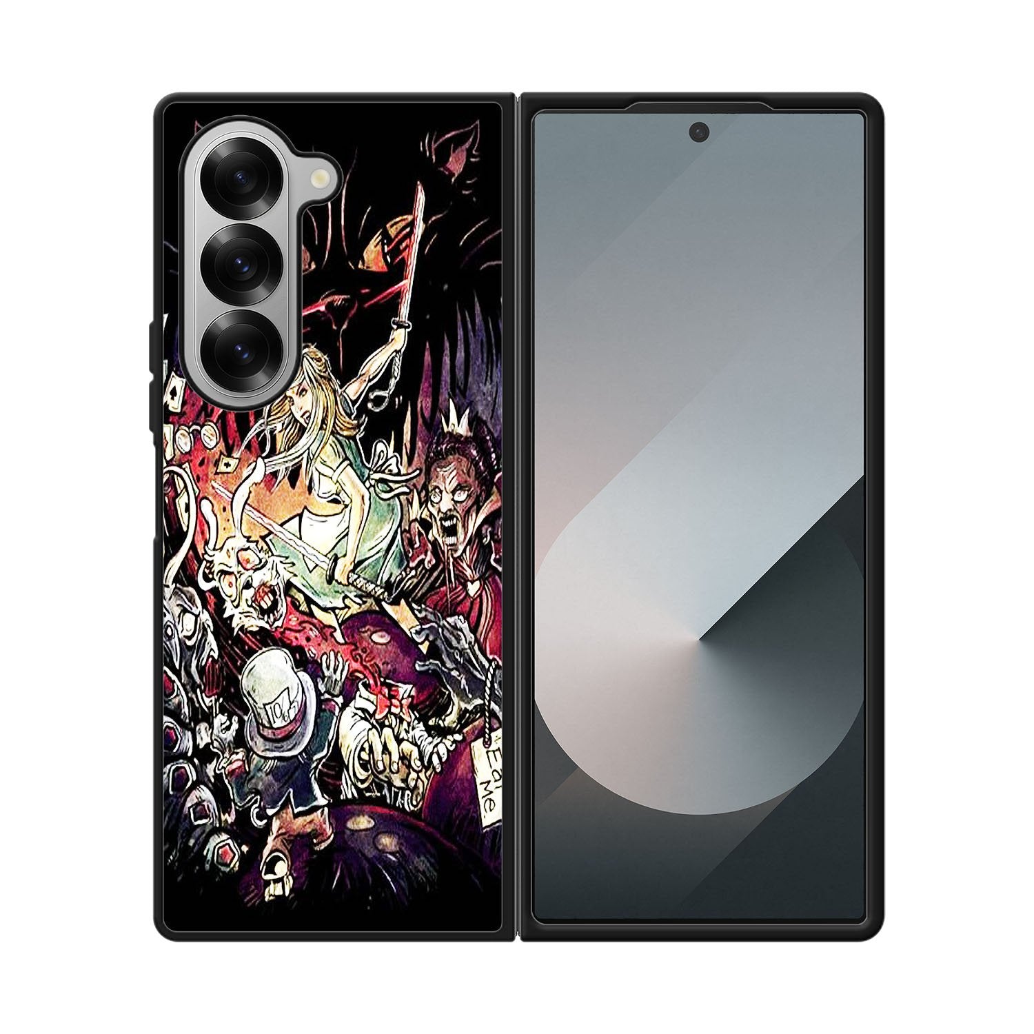 Alice In Wonderland Kill Zombie Case Samsung Galaxy Z Fold 6 5G BC3047