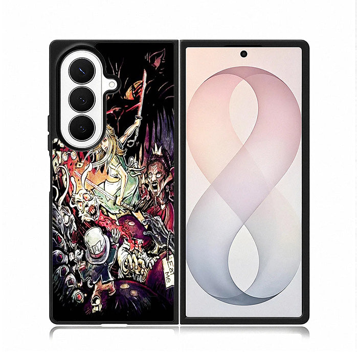 Alice In Wonderland Kill Zombie Samsung Galaxy Z Fold 8 Ultra Case BC3047