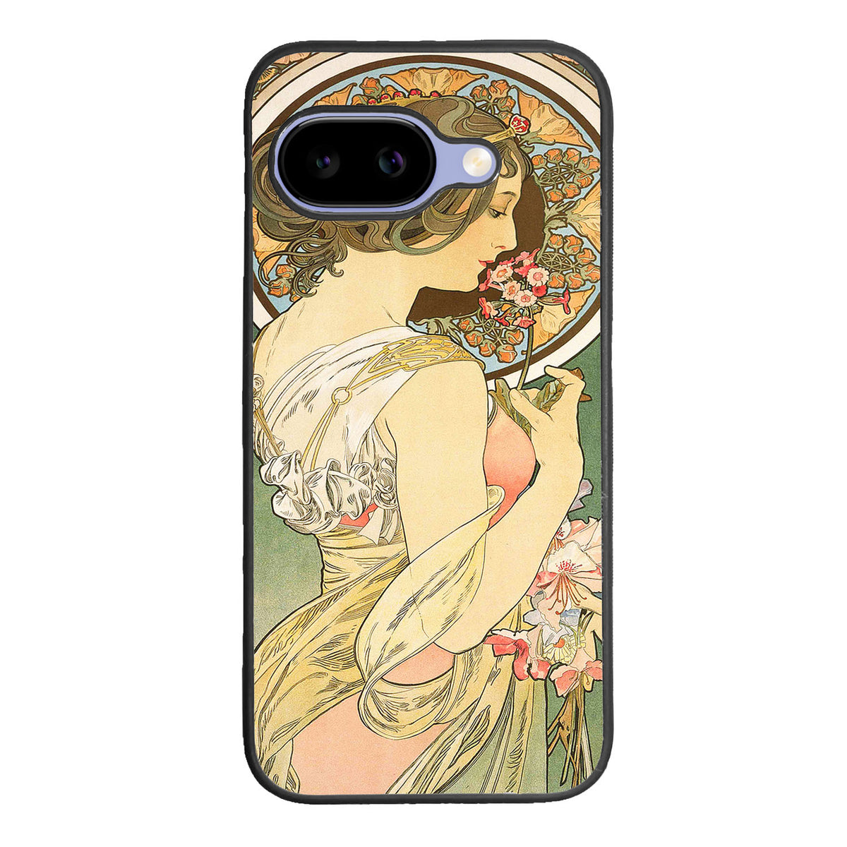Alphonse Mucha Primrose Art Nouveau Case Google Pixel 9A BC3052