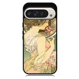 Alphonse Mucha Primrose Art Nouveau Google Pixel 10 Pro XL Case BC3052