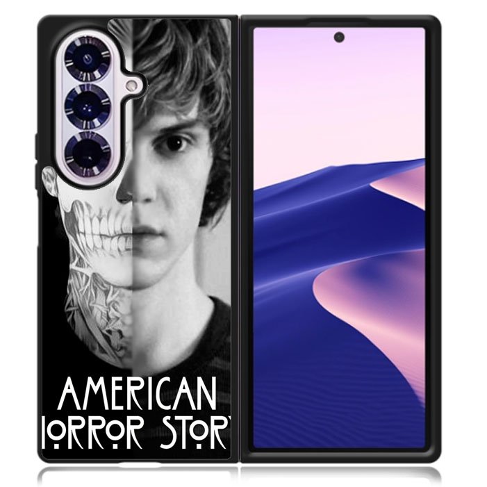 American Horror Story Skull Tate Samsung Galaxy Z Fold 7 5G Case BC3054