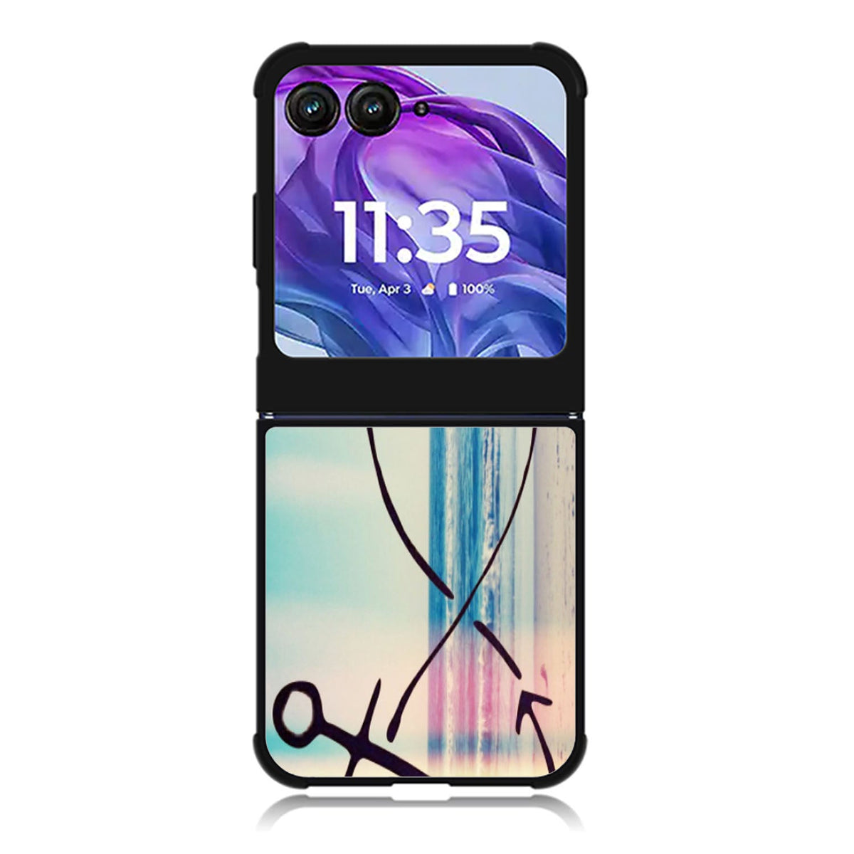 Anchor Beach Motorola Moto Razr 2024 , Moto Razr 50 Case FE3057