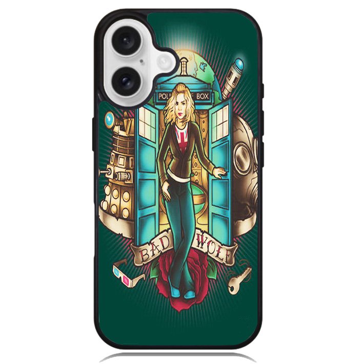 Bad Wolf Tardis Doctor Case iPhone 16 BC3071