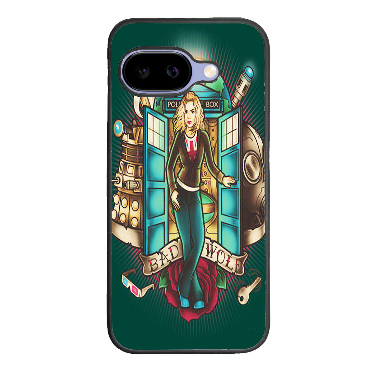 Bad Wolf Tardis Doctor Case Google Pixel 9A BC3071