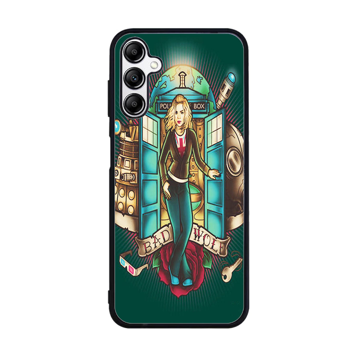 Bad Wolf Tardis Doctor Case Samsung Galaxy A15 BC3071