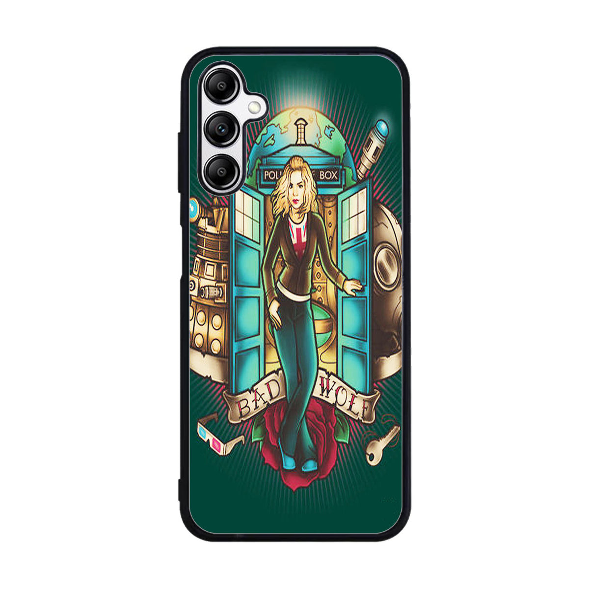 Bad Wolf Tardis Doctor Case Samsung Galaxy A15 BC3071