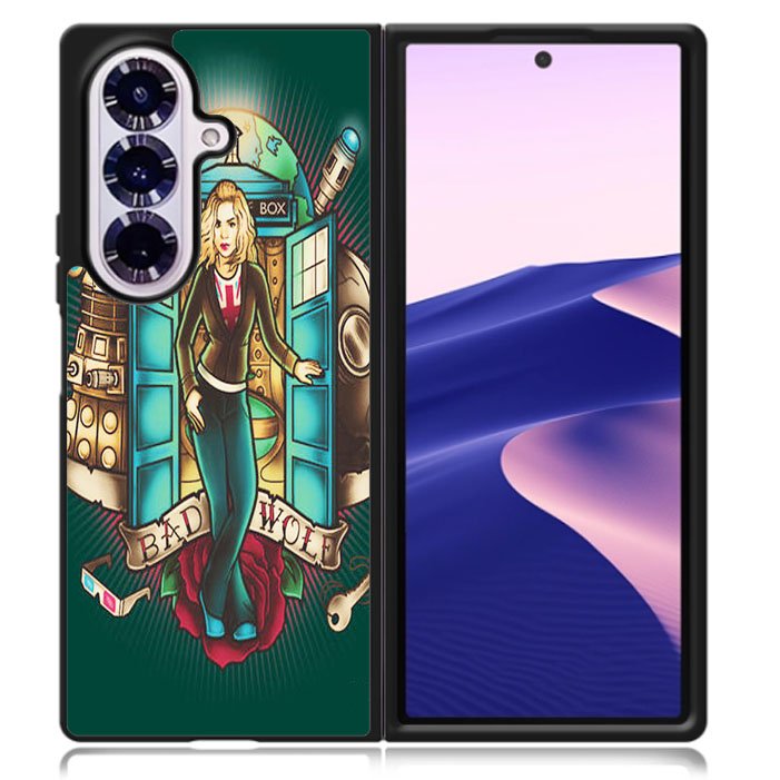 Bad Wolf Tardis Doctor Samsung Galaxy Z Fold 7 5G Case BC3071