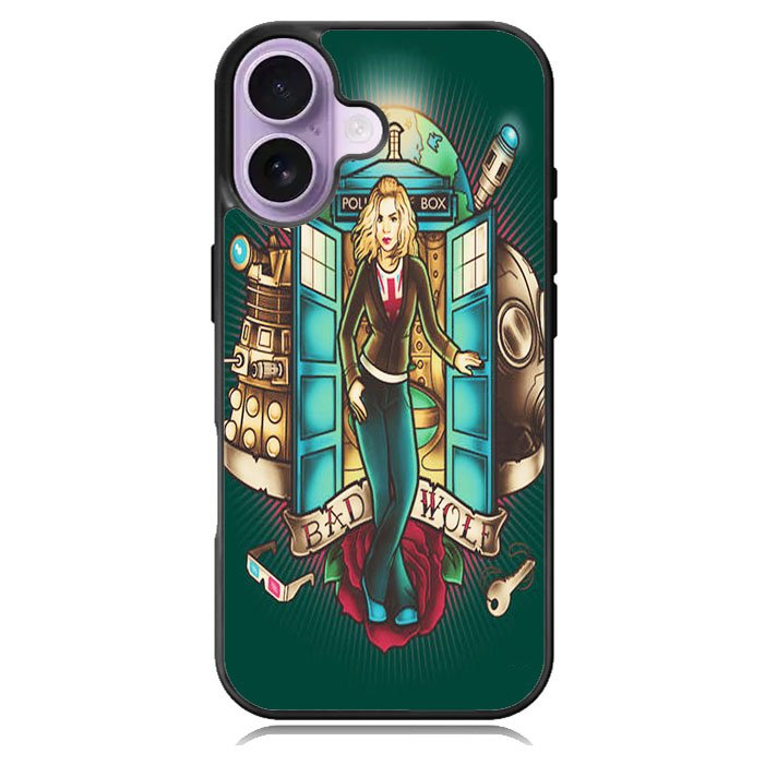 Bad Wolf Tardis Doctor iPhone 17 Case BC3071
