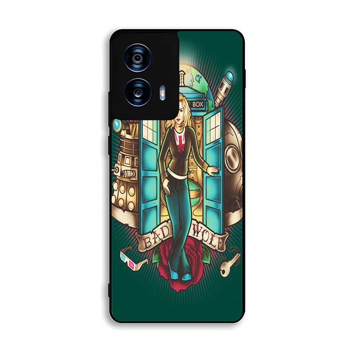Bad Wolf Tardis Doctor Motorola Moto G Power 5G 2024 Case BC3071