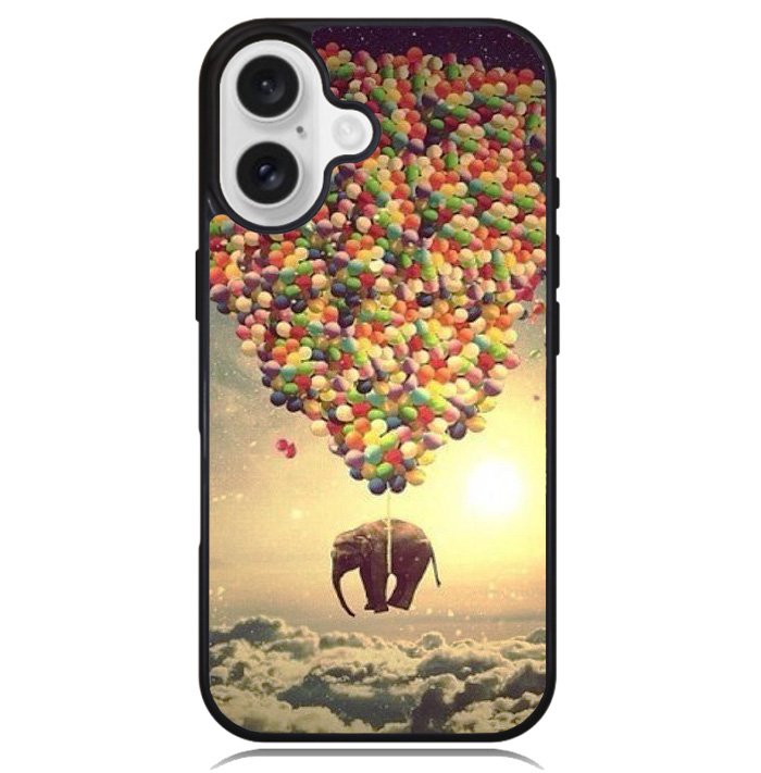 Elephant And Balloon Case iPhone 16 BC3022
