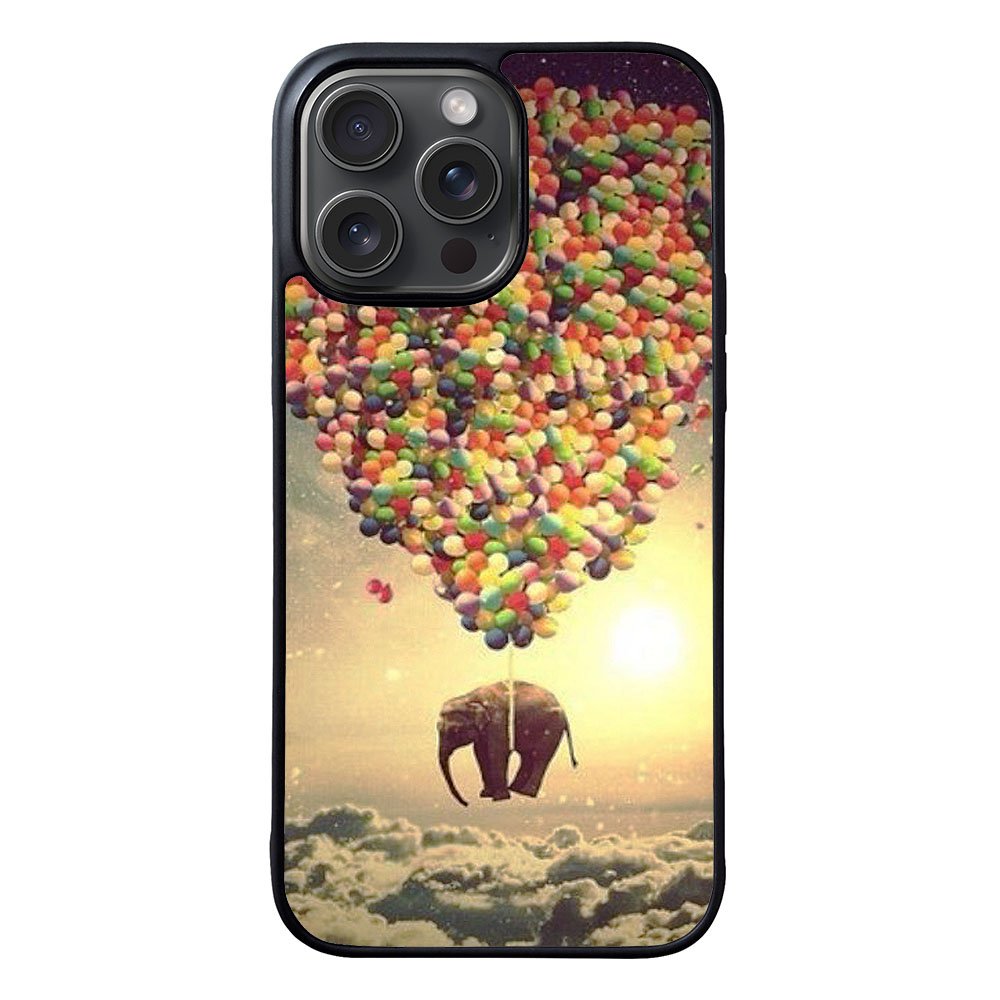 Elephant And Balloon Case iPhone 15 Pro BC3022