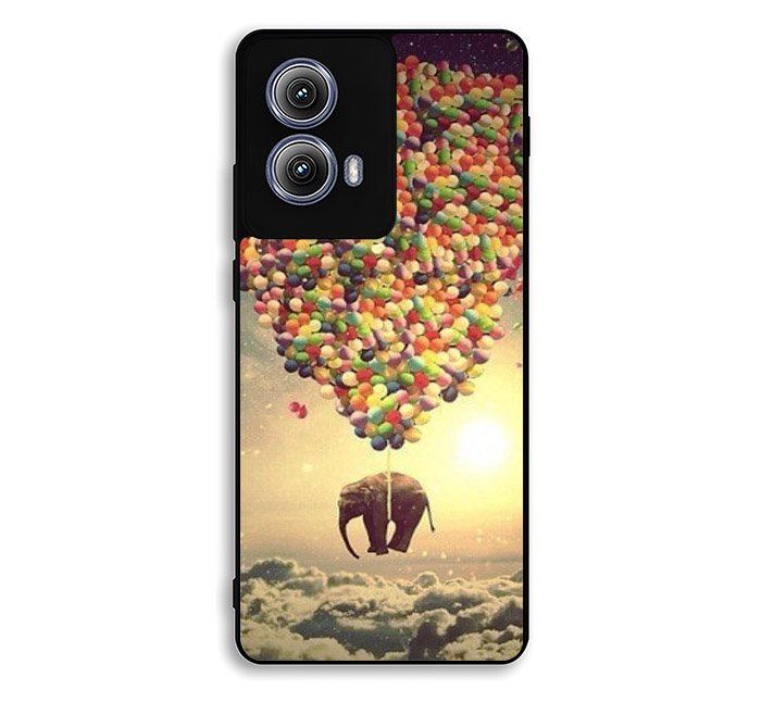 Elephant And Balloon Motorola Moto Edge 2024 Case BC3022