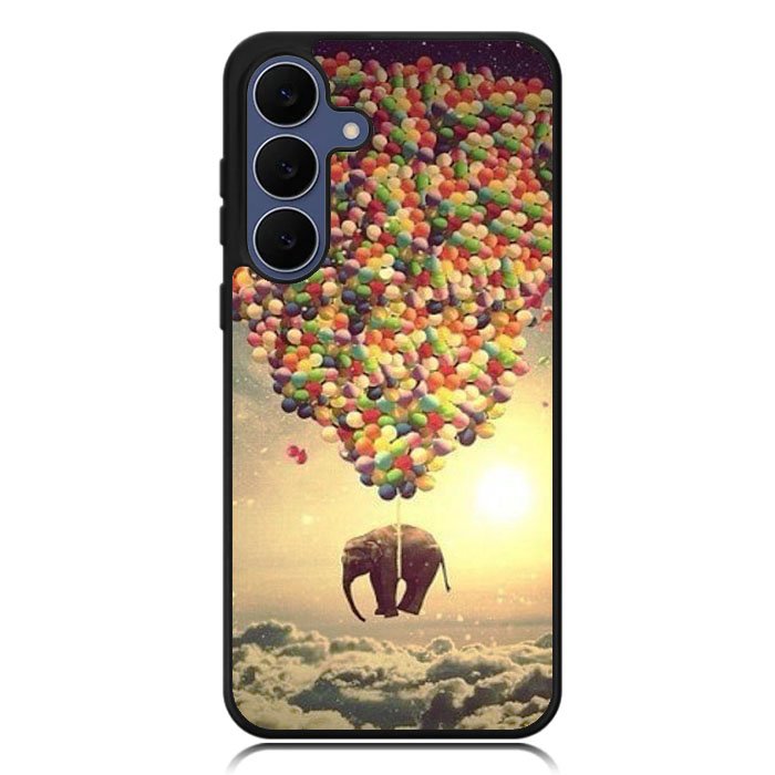 Elephant And Balloon Samsung Galaxy S25 FE Case BC3022